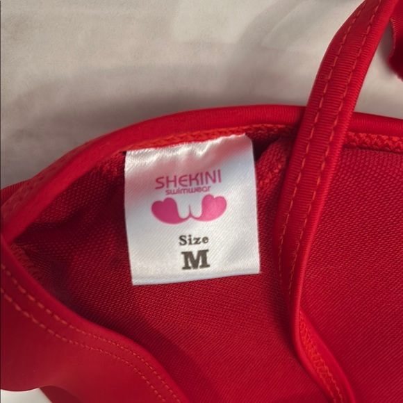 Amazon Red Ruffled Bikini Swimwear - Picture 4 of 7